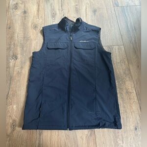 Eddie Bauer Fishing Vest Ripstop Pockets Hunting Utility Lightweight Men’s TL